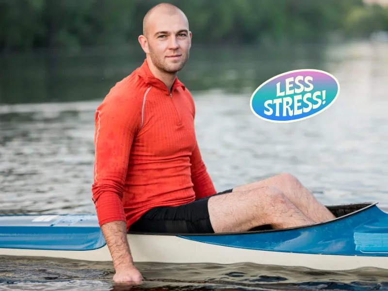 Boating a natural stress & anxiety relief