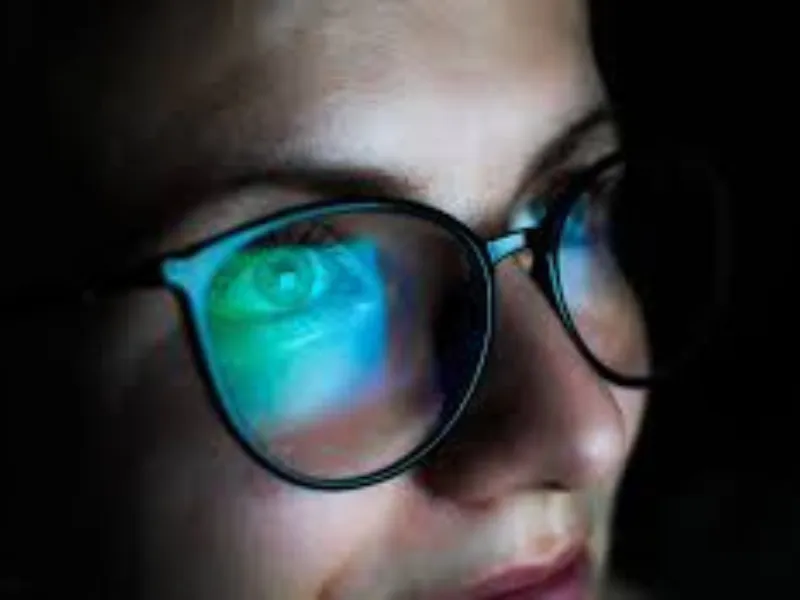 Wear polarized or blue-light-blocking glasses